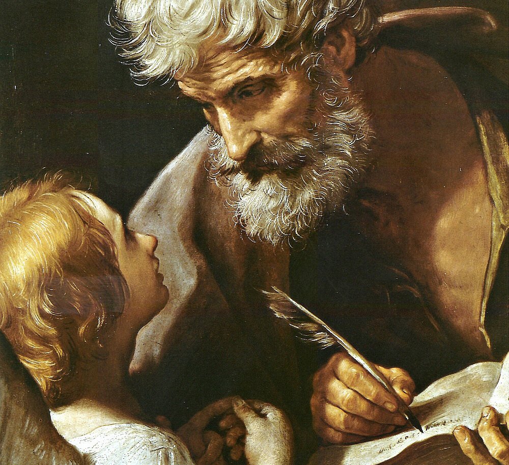 Фрагмент. Гвидо Рени. Апостол Матфей. Х., м. / Фото © Vatican Museum