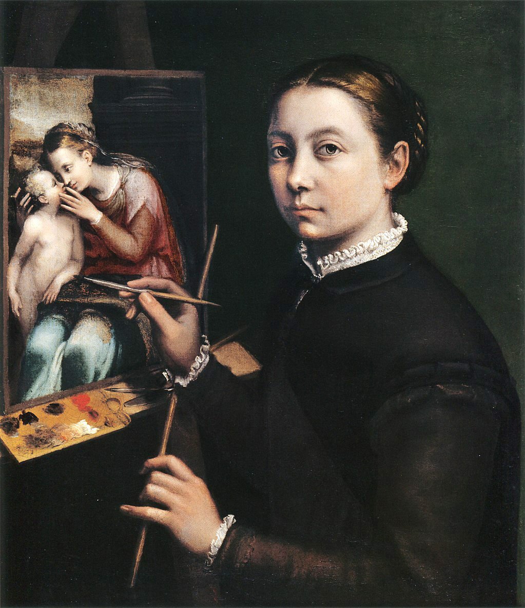 Софонисба Ангвиссола. «Автопортрет». 1556. Фото: Lancut Museum, Poland