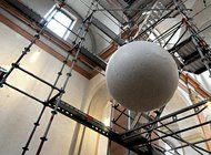 Герхард Рихтер создал маятник Фуко для церкви в Мюнстере