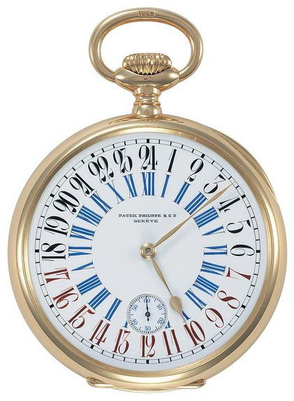 Антикварные карманные часы Patek Philippe из музея мануфактуры в Швейцарии