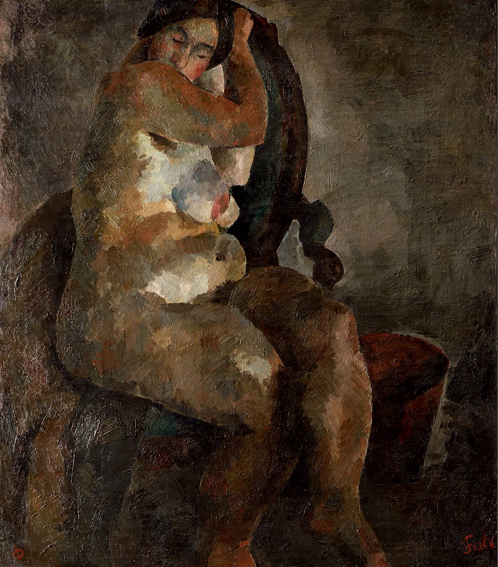 Роберт Фальк. «Обнаженная в кресле». 1922–1923. Фото: Государственная Третьяковская галерея