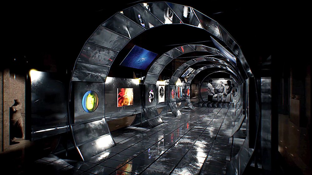 3D-модель экспозиции «Новый полет на Солярис». Фото: Музей AZ