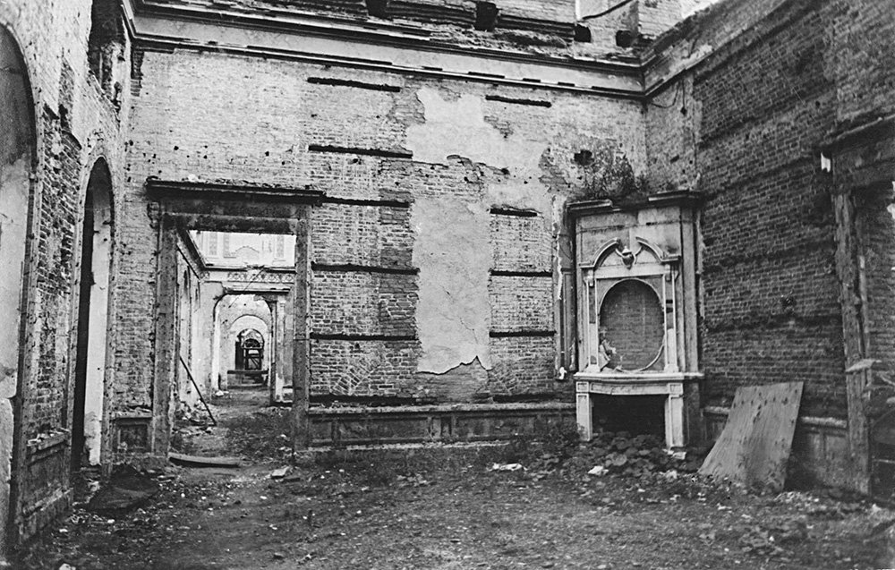 Лионский зал после Великой Отечественной войны. Фото: ГМЗ «Царское Село»