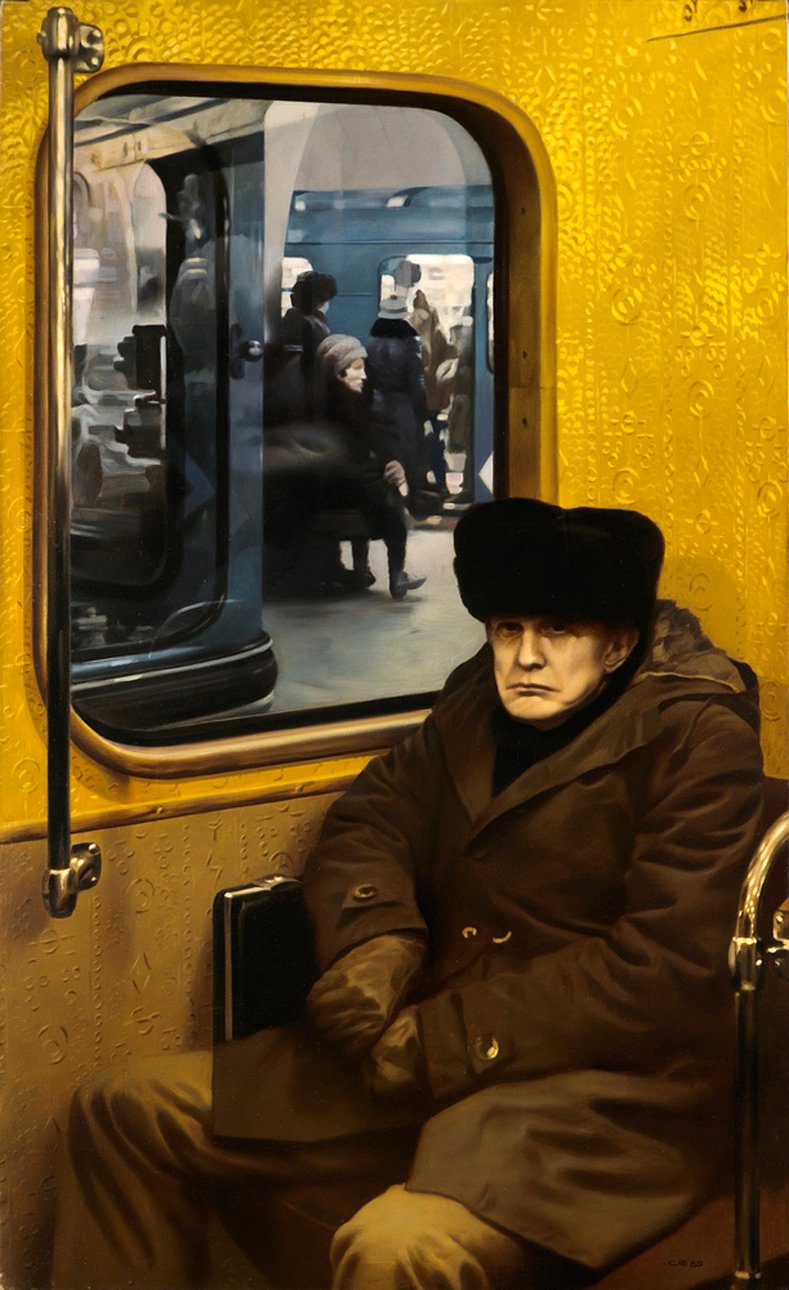 Семен Файбисович. «Станция "Сокол"». 1985. Фото: Государственная Третьяковская галерея