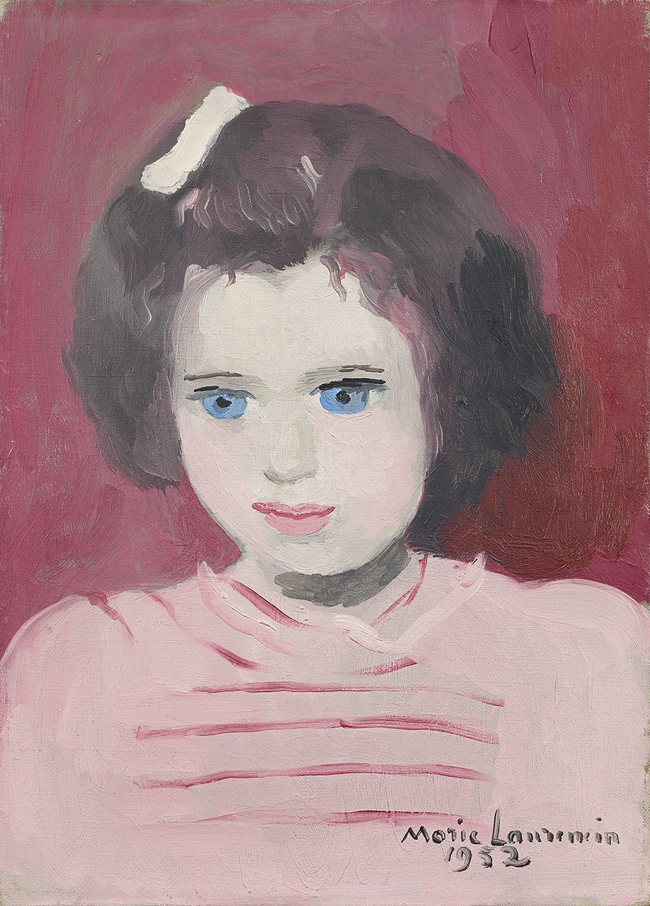 Мари Лорансен. «Анна Синклэр в возрасте четырех лет». 1952 © Fondation Foujita / ADAGP, Paris, 2016