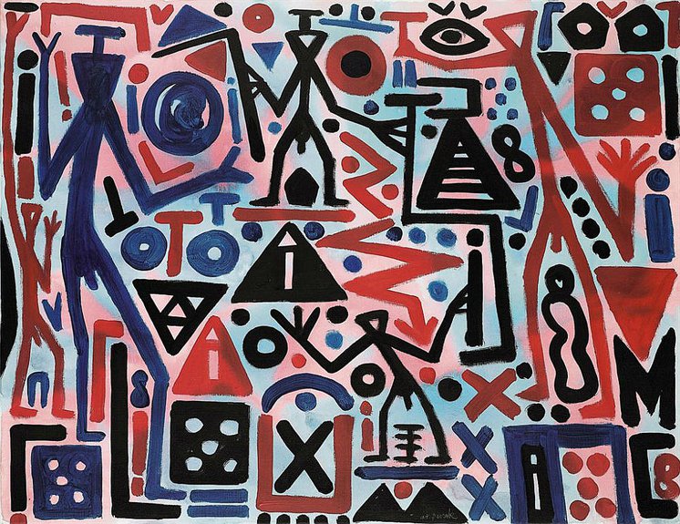 А. Р. Пенк. «Деменция». 2002 / МоМА