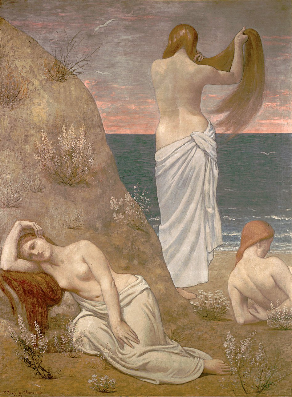 Пьер Пюви де Шаванн. «Девушки на берегу моря». 1879. Фото: Paris, Musée d’Orsay/RMN