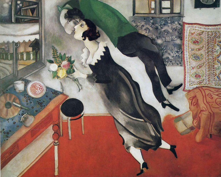 Марк Шагал. «День рождения». 1915. Фото: The Museum of Modern Art (MMA), New York