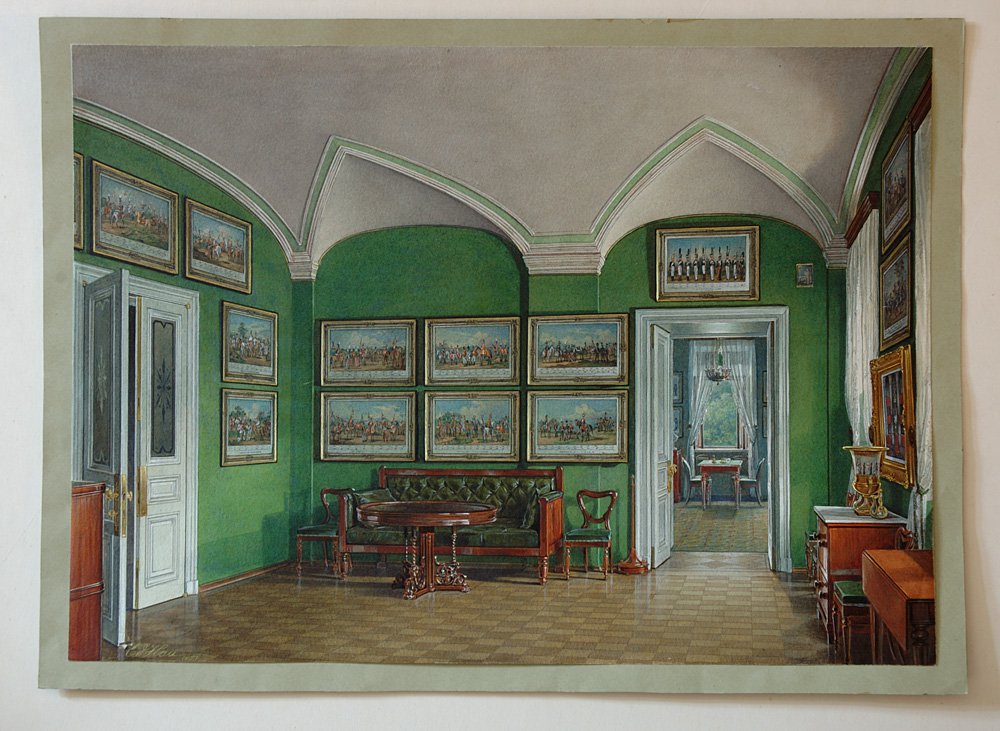 Эдуард Гау. «Камердинерская». Фото: Государственный музей-заповедник «Гатчина»