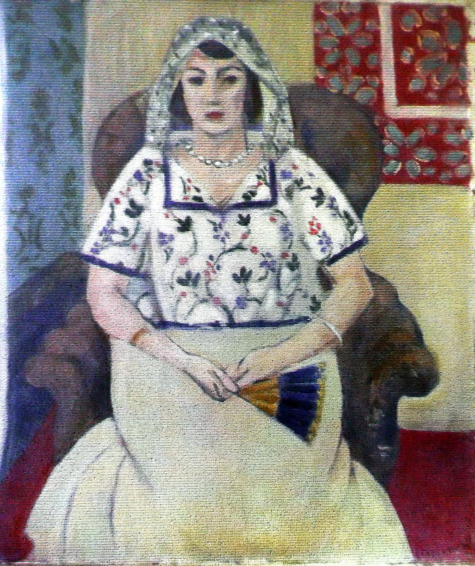 Сидящая. Анри Матисс / (1921) / east-new