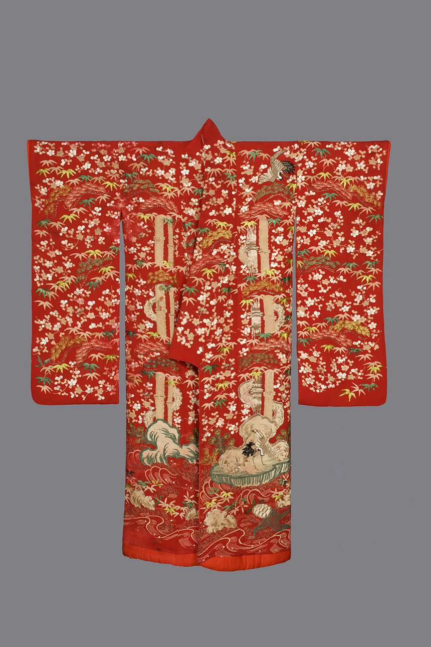 Верхнее кимоно для молодой женщины. Япония. 1850–1880. Фото: KFT