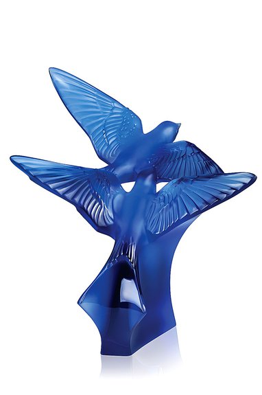 Скульптура «Две ласточки». Фото: Lalique