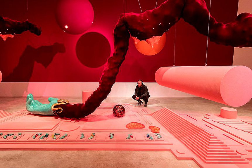 Тай Шани. DC Semiramis. 2019. Инсталляция. Фото: Turner Prize 2019 at Turner Contemporary / David Levene