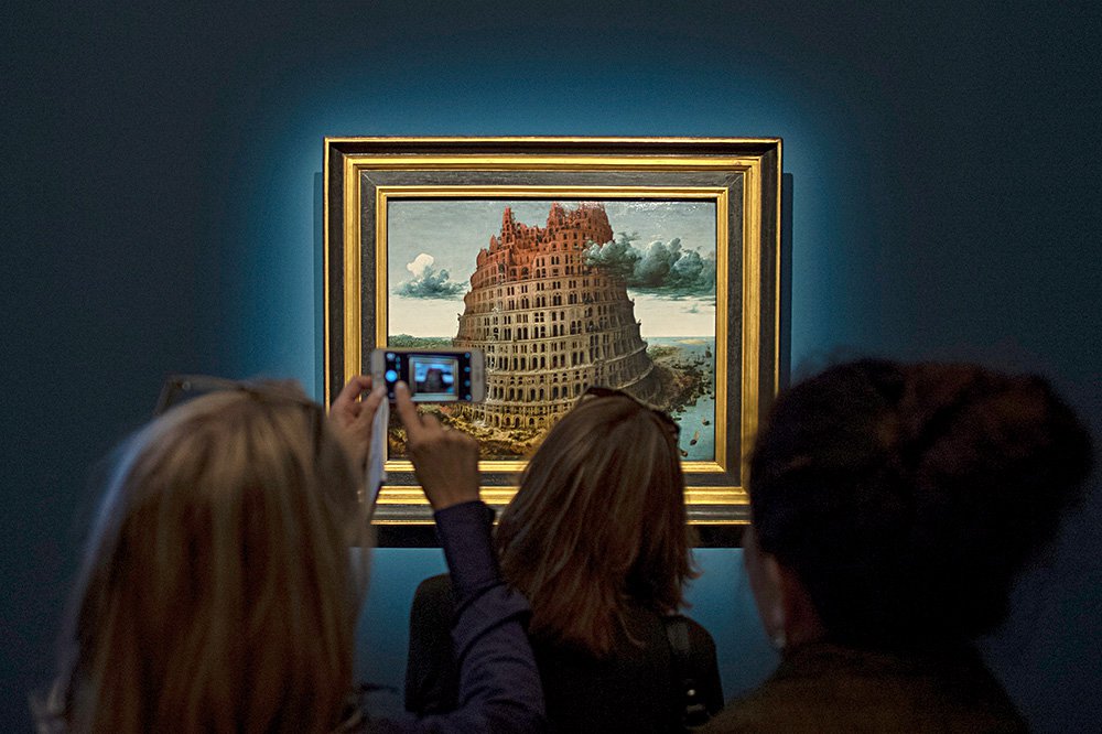 Посещаемость Музея истории искусств в Вене выросла более чем вдвое и составила 1,8 млн человек благодаря блокбастеру Брейгеля. Фото: EPA/CHRISTIAN BRUNA/ТАСС