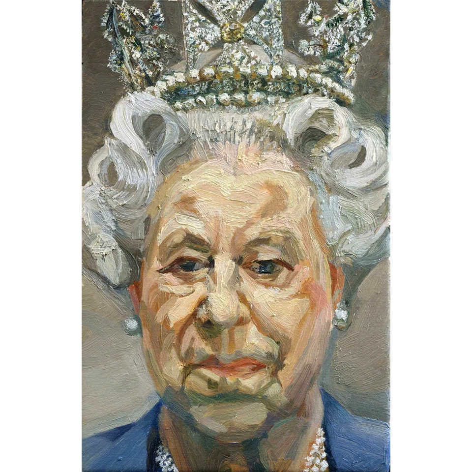 Люсьен Фрейд. Королева Елизавета II. 2001. Фото: Royal Collection Trust/© Her Majesty Queen Elizabeth II 2022