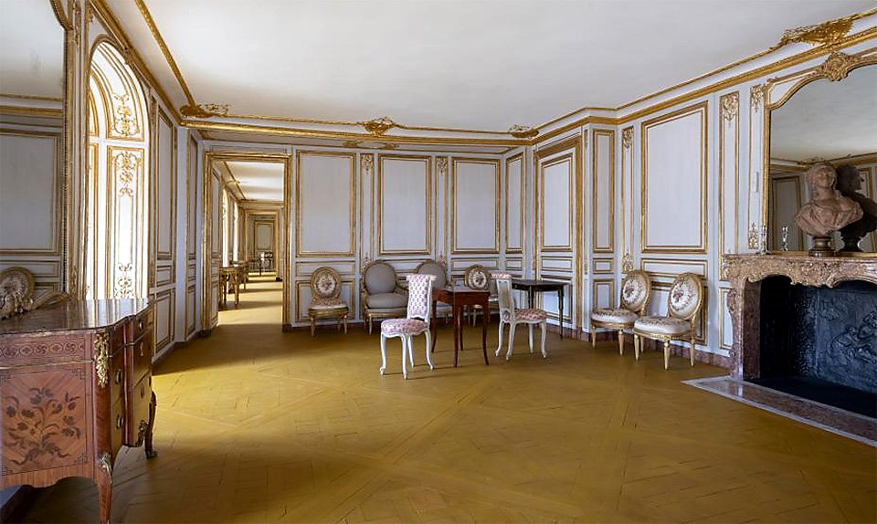 Отреставрированные покои мадам Дюбарри. Фото: T. Garnier/Château de Versailles