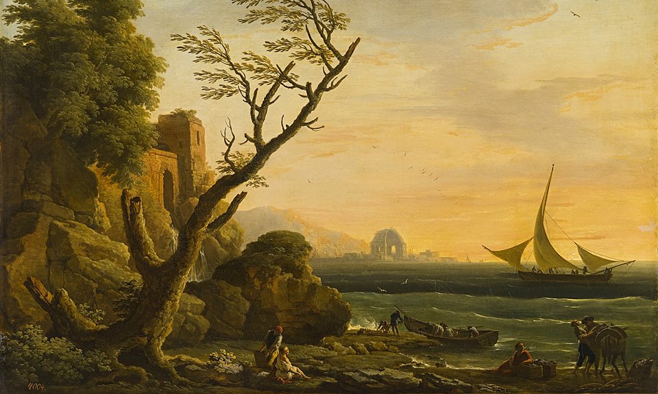 Клод Жозеф Верне. «Восход солнца». 1746. Франция. Фото: ГМИИ им. А.С.Пушкина