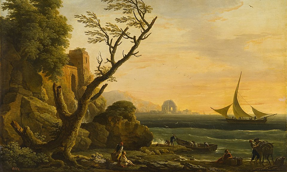 Клод Жозеф Верне. «Восход солнца». 1746. Франция. Фото: ГМИИ им. А.С.Пушкина