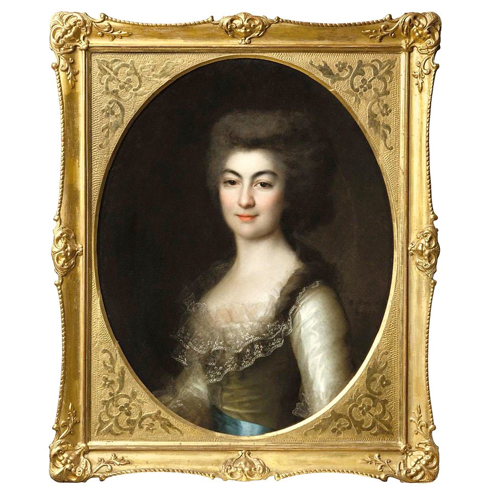 Дмитрий Левицкий. Портрет княгини Шаховской. Около 1785. Фото: Коллекция семьи Карисаловых