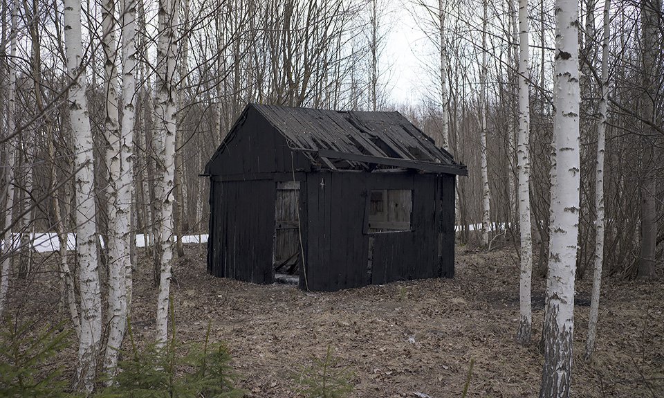 Инсталляция «Омут». Нижегородская область. 2018. Фото: архив художника