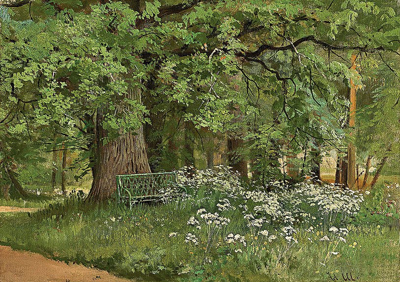 Иван Шишкин. «Скамейка в тени». Эстимейт £30–50 тыс. Фото: Sotheby’