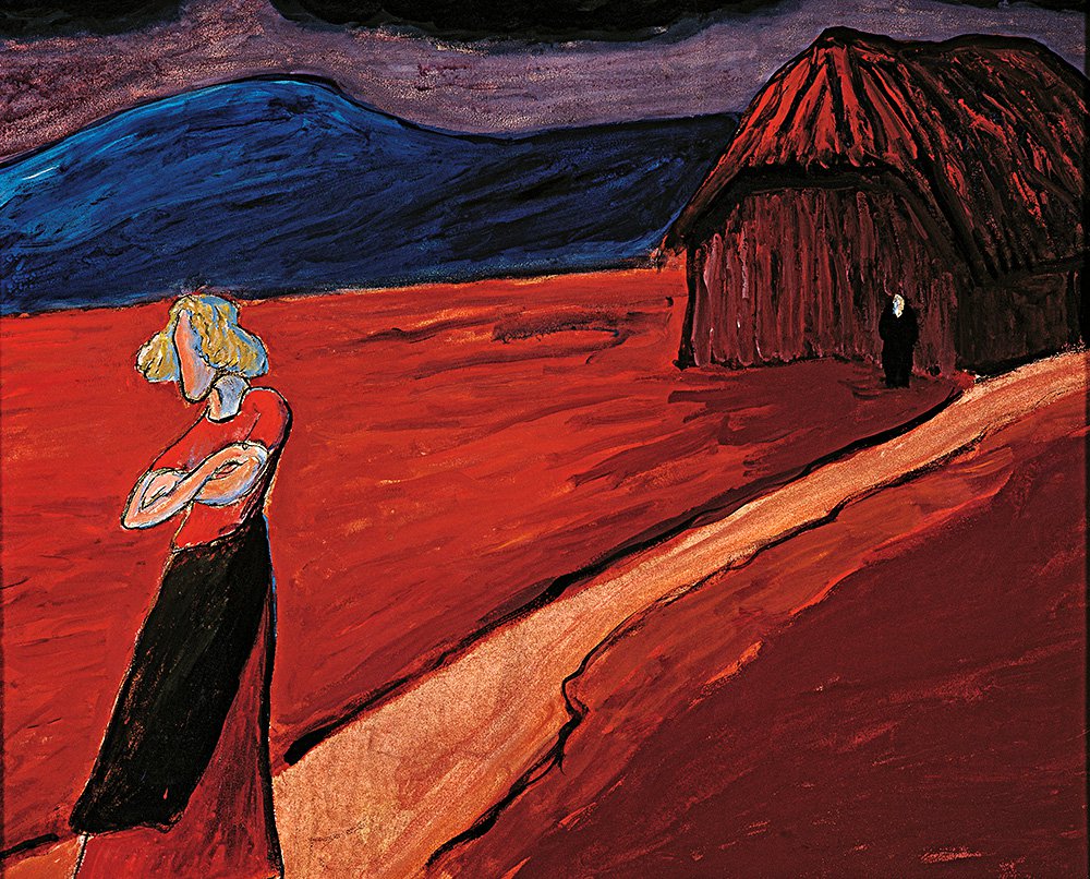 Марианна Веревкина. «Трагическое настроение». 1910. Фото: Fondo Marianne Werefkin, Museo Comunale d’Arte Moderna, Ascona