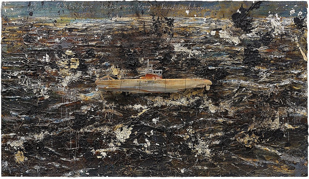 Ансельм Кифер. "Велимиру Хлебникову". 2004–2010. Phillips, продано за £2,4 млн