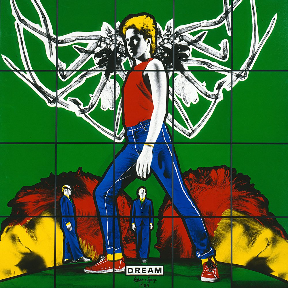 Гилберт и Джордж. «Мечта». 1984. Фото: Solomon R. Guggenheim Museum, New York Gift, C.E.D.E.F., S.A., Geneva