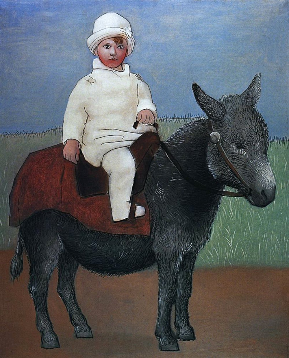 Пабло Пикассо. «Поль на ослике». 1923. Фото: Фонд поддержки искусства Альмины и Бернара Руис-Пикассо, Мадрид/ГМИИ им. А.С.Пушкина