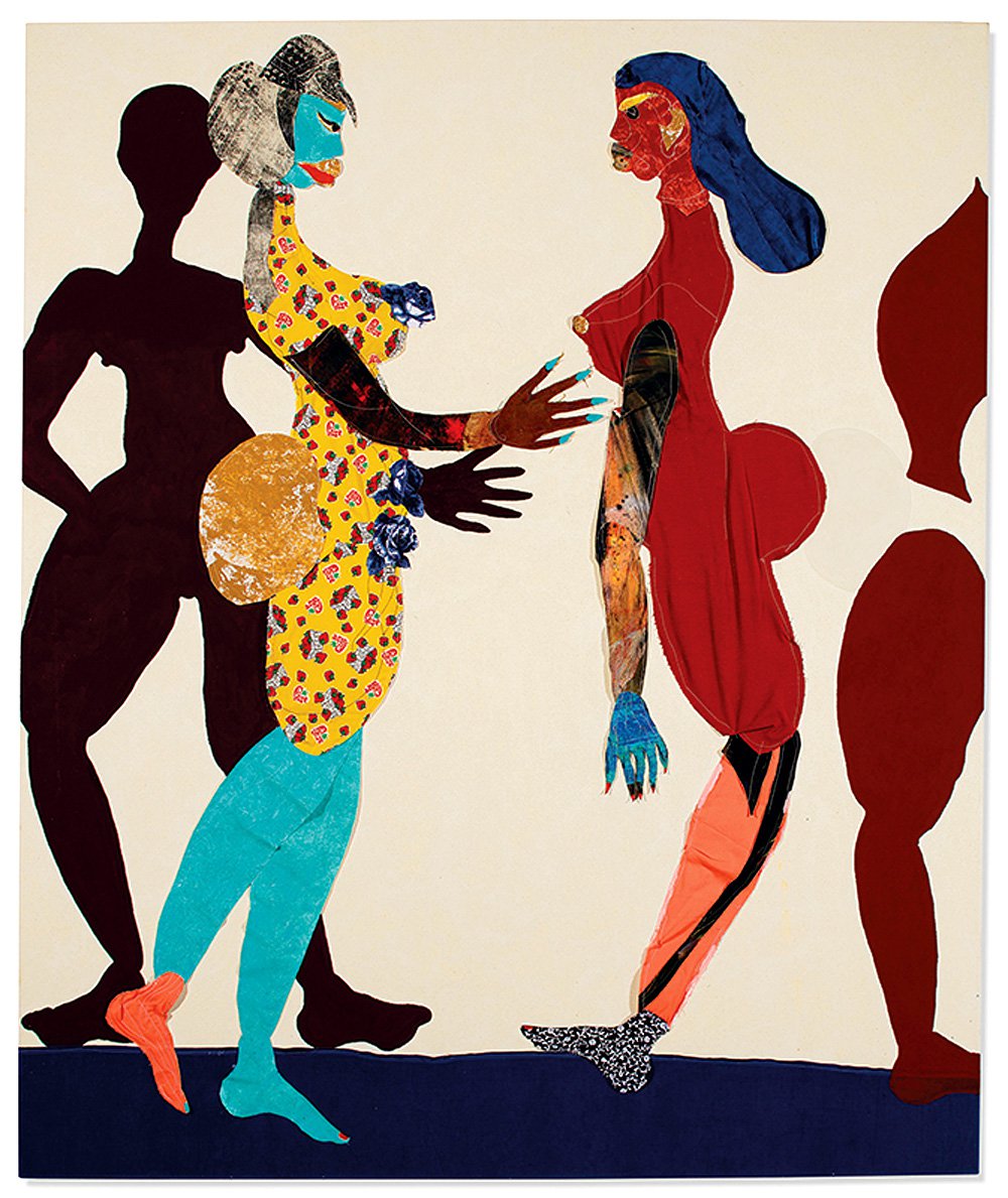 «Вне тела» (2015) Тшабалалы Селф, проданная на Christie’s за £370 тыс. Фото: Christie’
