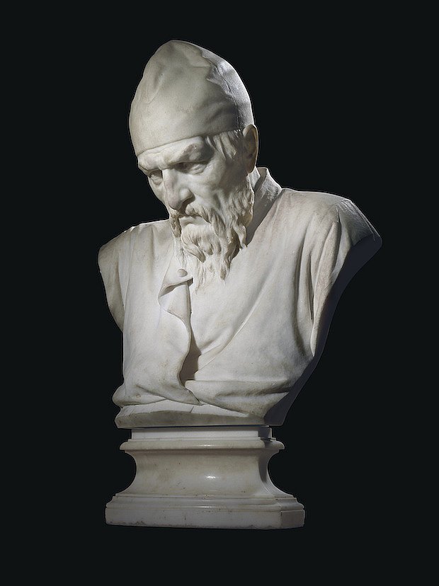 Марк Антокольский. «Иван Грозный». Мрамор. Christie’s, продано за $269 тыс.