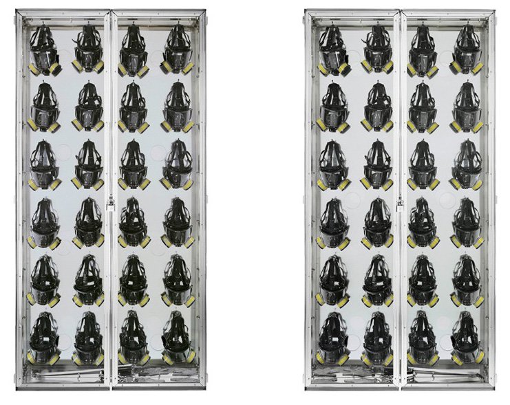 Дэмиен Херст. «Клаустрофобия/Агорафобия». Диптих. Фрагмент. 2008. Courtesy of Gary Tatintsian Gallery. Photo: Science UK Limited