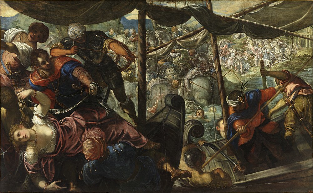 Тинторетто. «Похищение Елены». 1576–1577. Фото: Madrid, Museo Nacional del Prado
