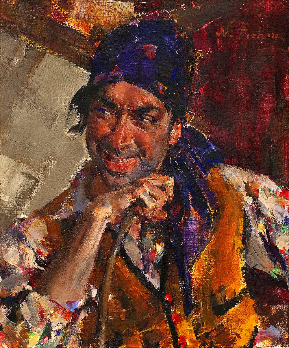 Николай Фешин. «Портрет Антонио Триана». 1930-е. Фото: Собрание Александра Дадиани, Москва