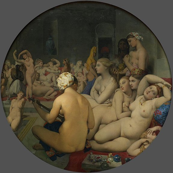 The Turkish Bath. Jean-Auguste-Dominique Ingres. 1862
