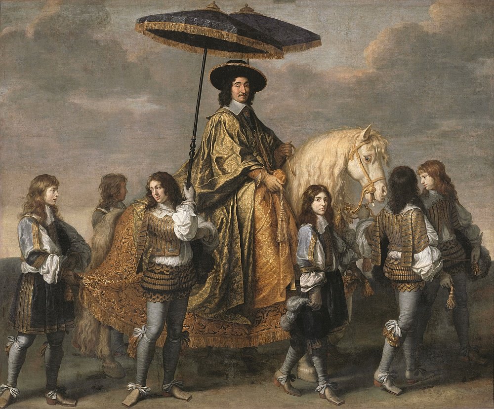 Шарль Лебрен. Конный портрет канцлера Сегье. Около 1660.