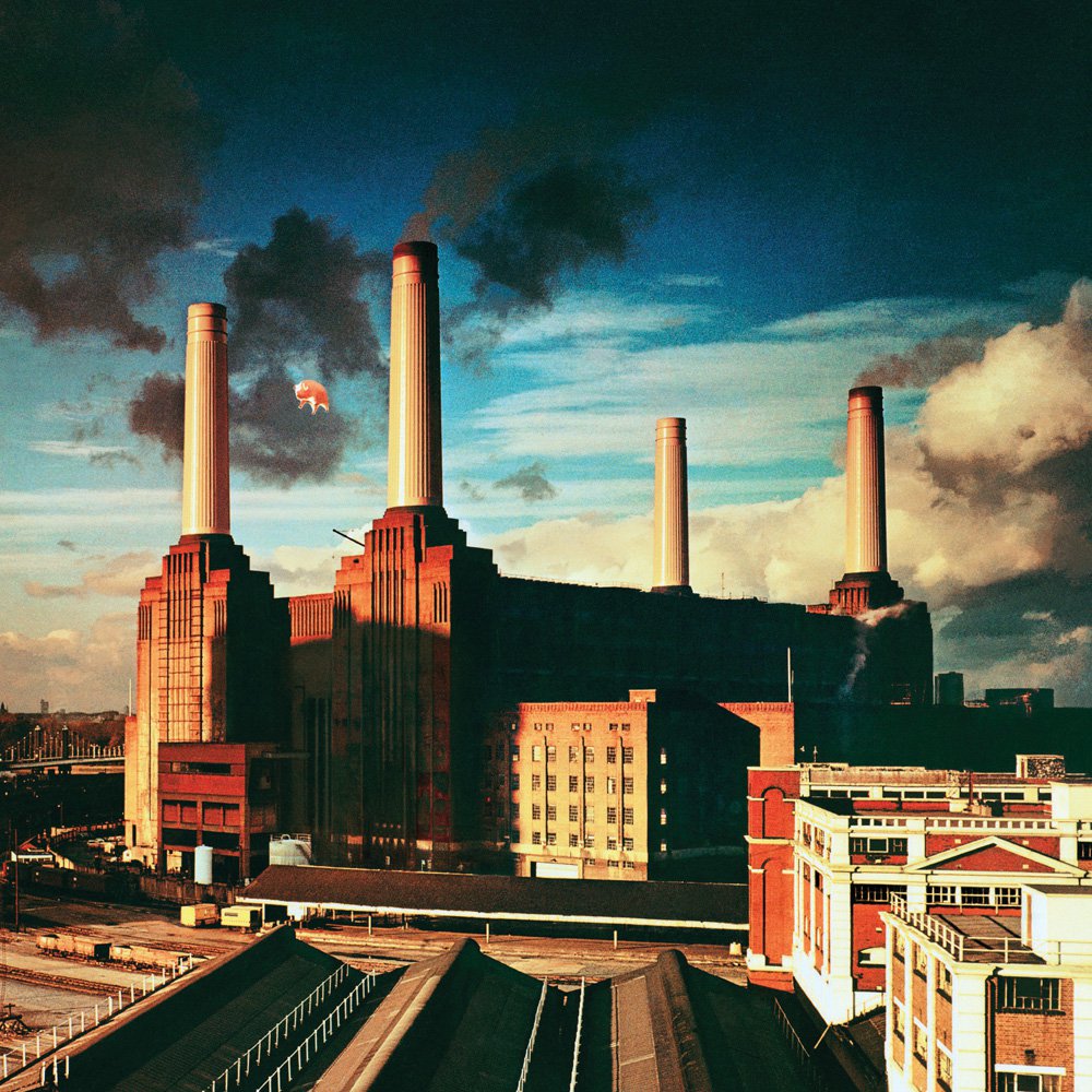 Обложка альбома Pink Floyd «Animals» 1977 г.