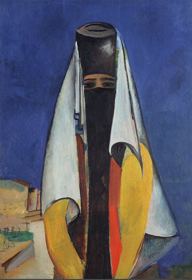 Киргизка. Конец 1910-х – начало 1920-х гг. Холст, масло. 86 х 59