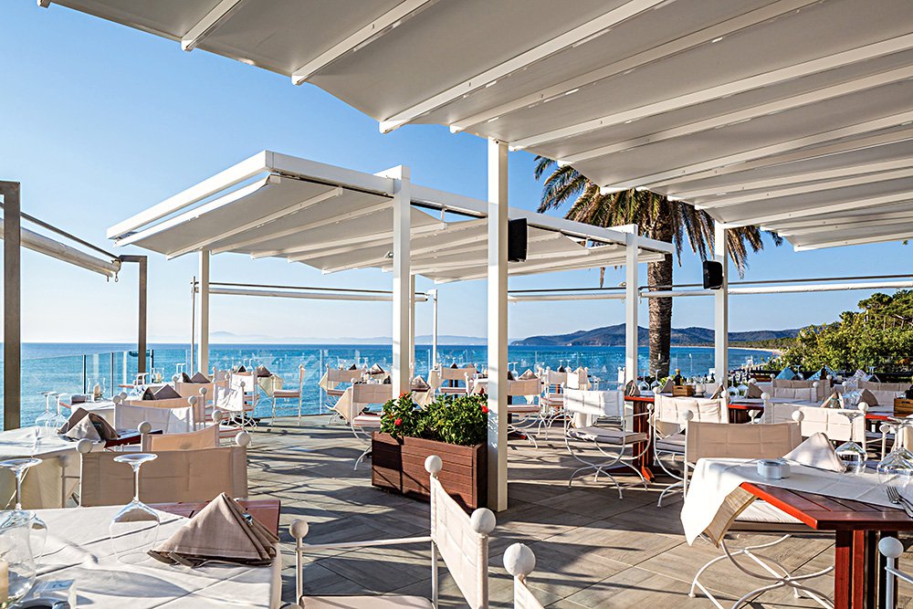 Ресторан La Spiaggia. Фото: Baglioni Hotels & Resort