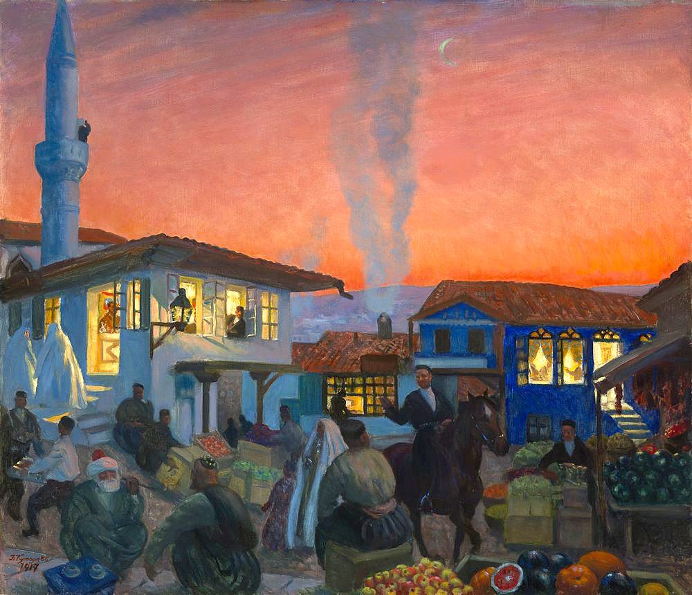 Борис Кустодиев. «Бахчисарай». 1917. Фото: MacDougall's