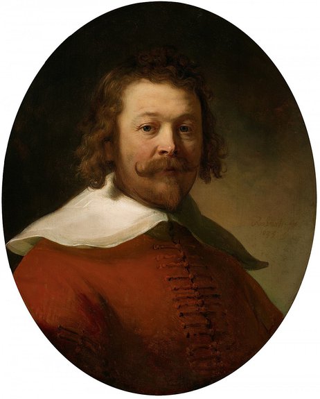 Рембрандт. «Портрет мужчины в красном» (1633). Bellagio Gallery, Лас-Вегас, затем Christie’s, Нью-Йорк, 26 января 2001 г. ($12,7 млн); и Noortman, Маастрихт, 2008 г. Сourtesy of The Leiden Collectio