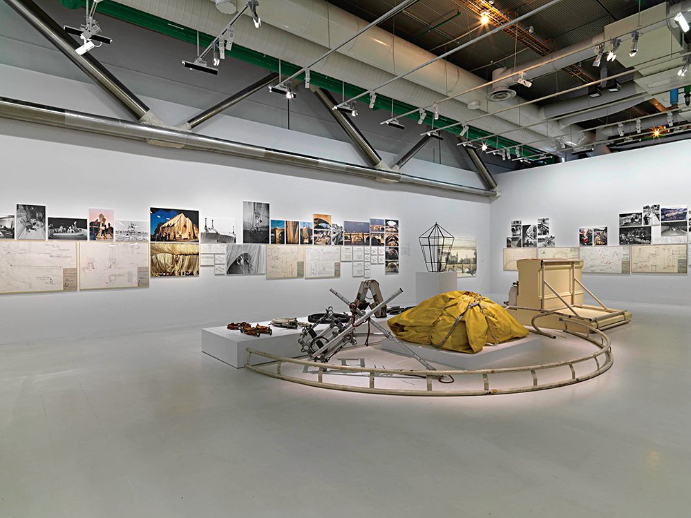 Выставка «Христо и Жанна-Клод. Париж!». Фото: Audrey Laurans / Centre Pompidou