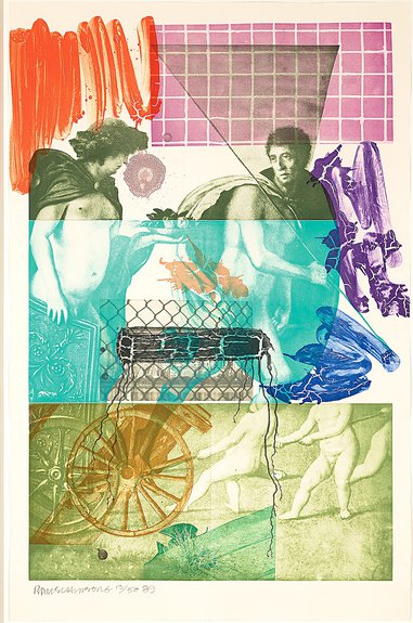 Роберт Раушенберг. «Беллини № 5». 1989. Фото: Fine Arts Museums of San Francisco