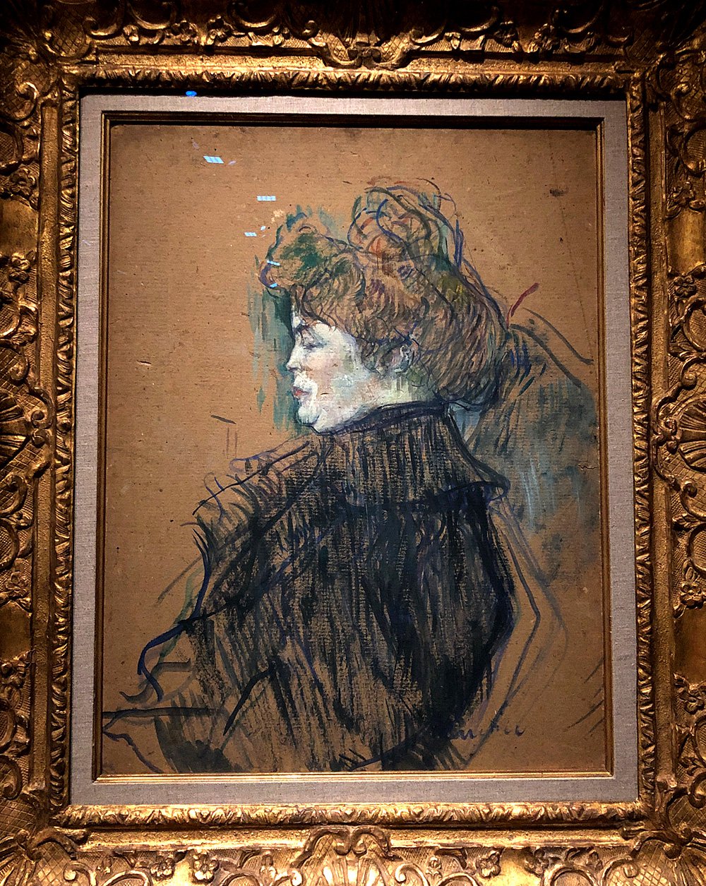 Анри Тулуз-Лотрек. «Мадемуазель Андре Кириак». 1898. Галерея Wildenstein, Нью-Йорк. Фото: Ильдар Галеев