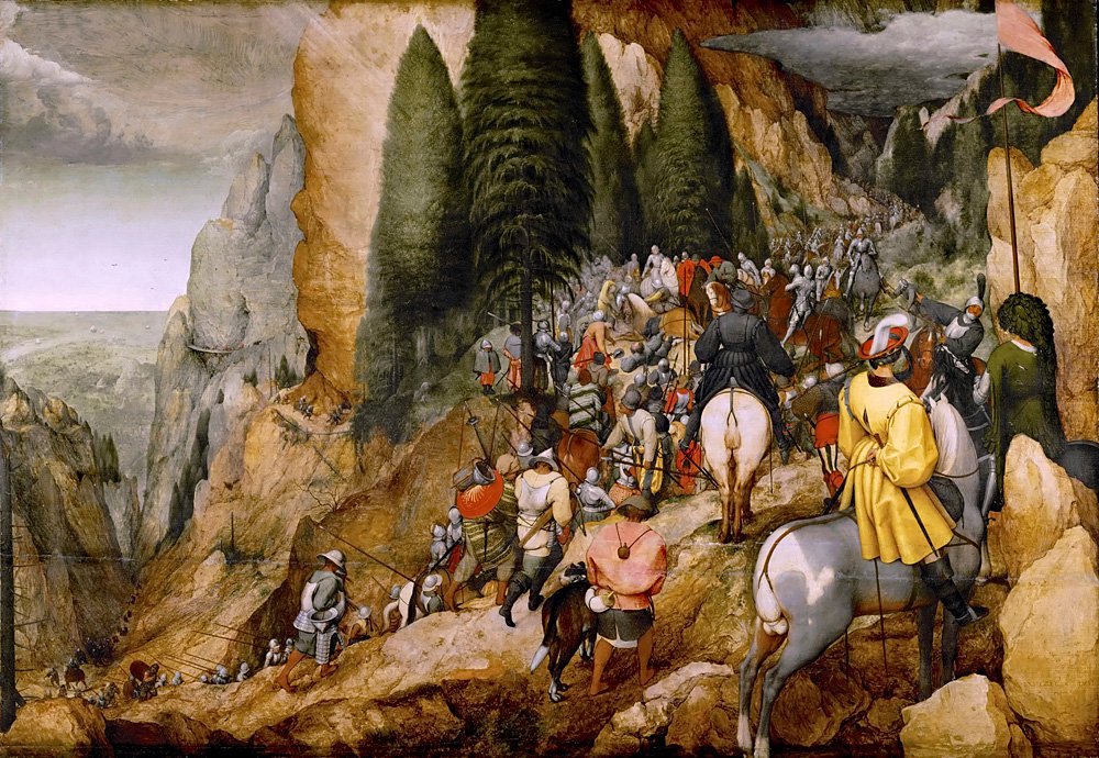 Питер Брейгель. «Обращение Савла». 1562.Музей истории искусств, Вена. Фото: KHM-Museumsverband