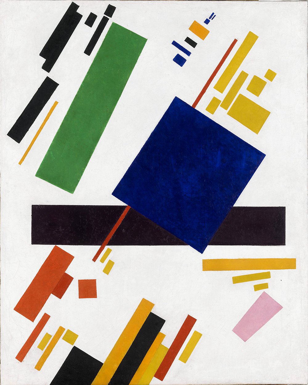 Казимир Малевич. «Супрематическая композиция». 1916. Фото: Stedelijk Museum, Amsterdam