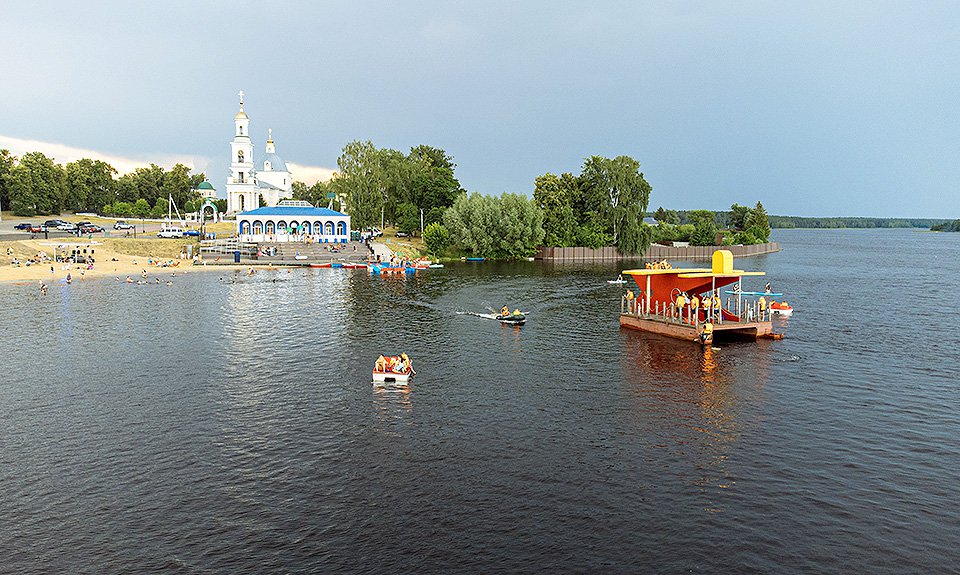 Судоходный театр. Фото: «Выкса-фестиваль»