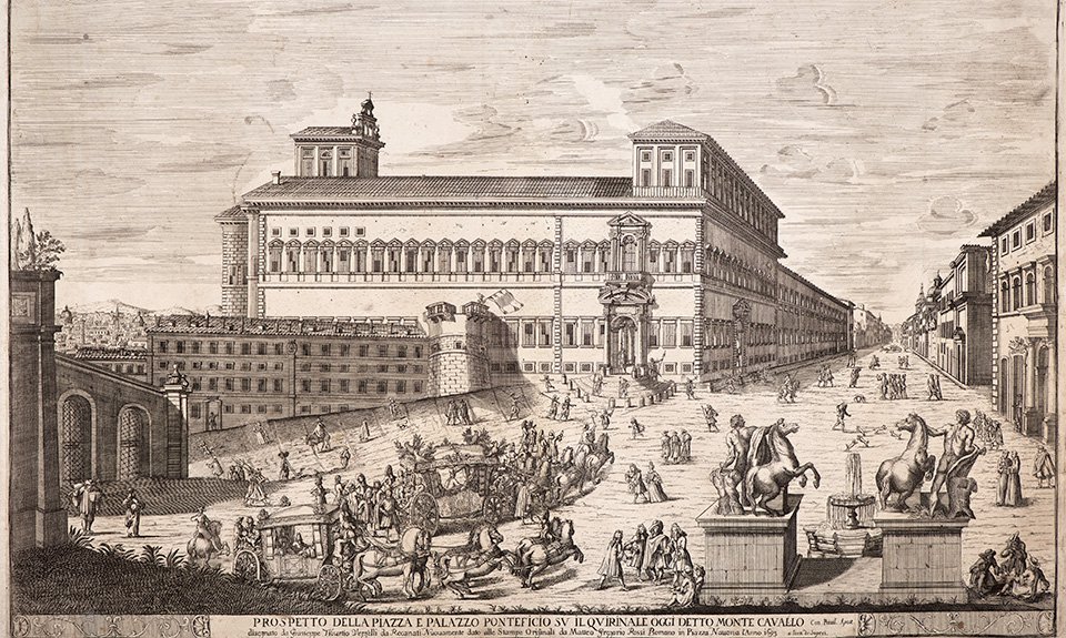 Тибурцио Верджелли. «Квиринал». 1693.  Фото: архив Максима Атаянца