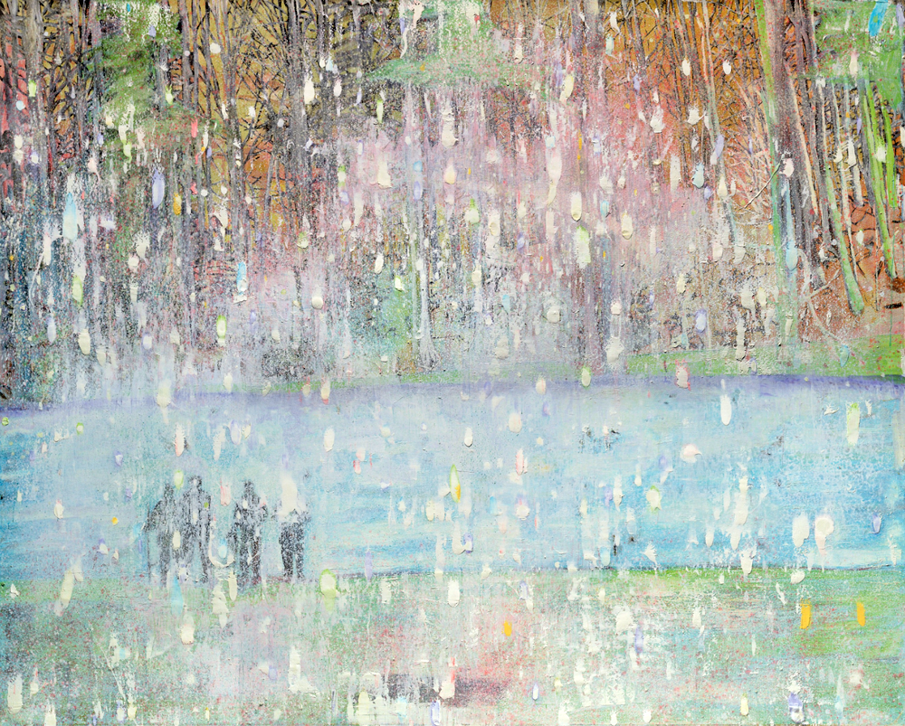 Питер Дойг. «Кобург 3+1». 1994. Courtesy of Christie'