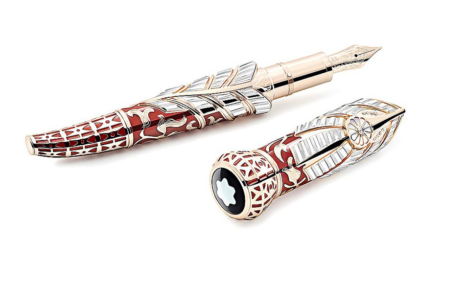 Эксклюзивная перьевая ручка Montblanc из коллекции A Celebration of the Taj Mahal Editio
